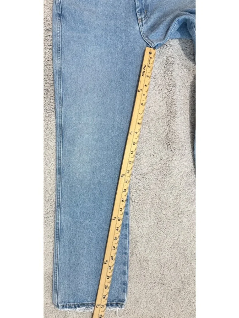 Agolde Jeans Womens Size 26 Pinch Waist High Rise Kick Jeans A095-1141 Crop - Picture 6 of 14
